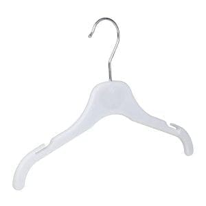 30cm Natural Plastic Childrens Top Hanger