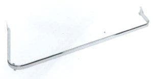 Twin Slot Chrome Finish Oblique Rail - 100cm