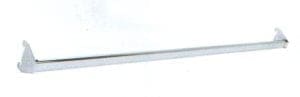Twin Slot Chrome Finish Back Bar - 99.2cm