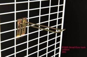 Mesh Panel Attachment - Small Euro Hook