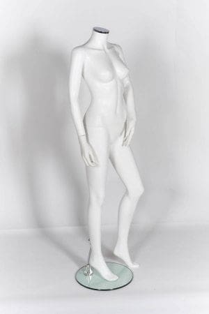 Female Super Economy Matt White Headless