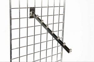Gridwall Chrome Seven Ball Waterfall Arm