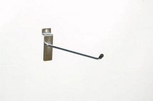 Slatwall Light Duty Hooks - 45degree upturn - 200mm (8")