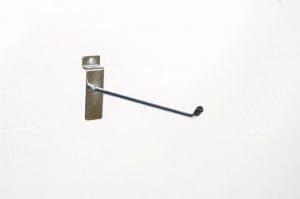 Slatwall Light Duty Hooks - 45degree upturn - 300mm (12")