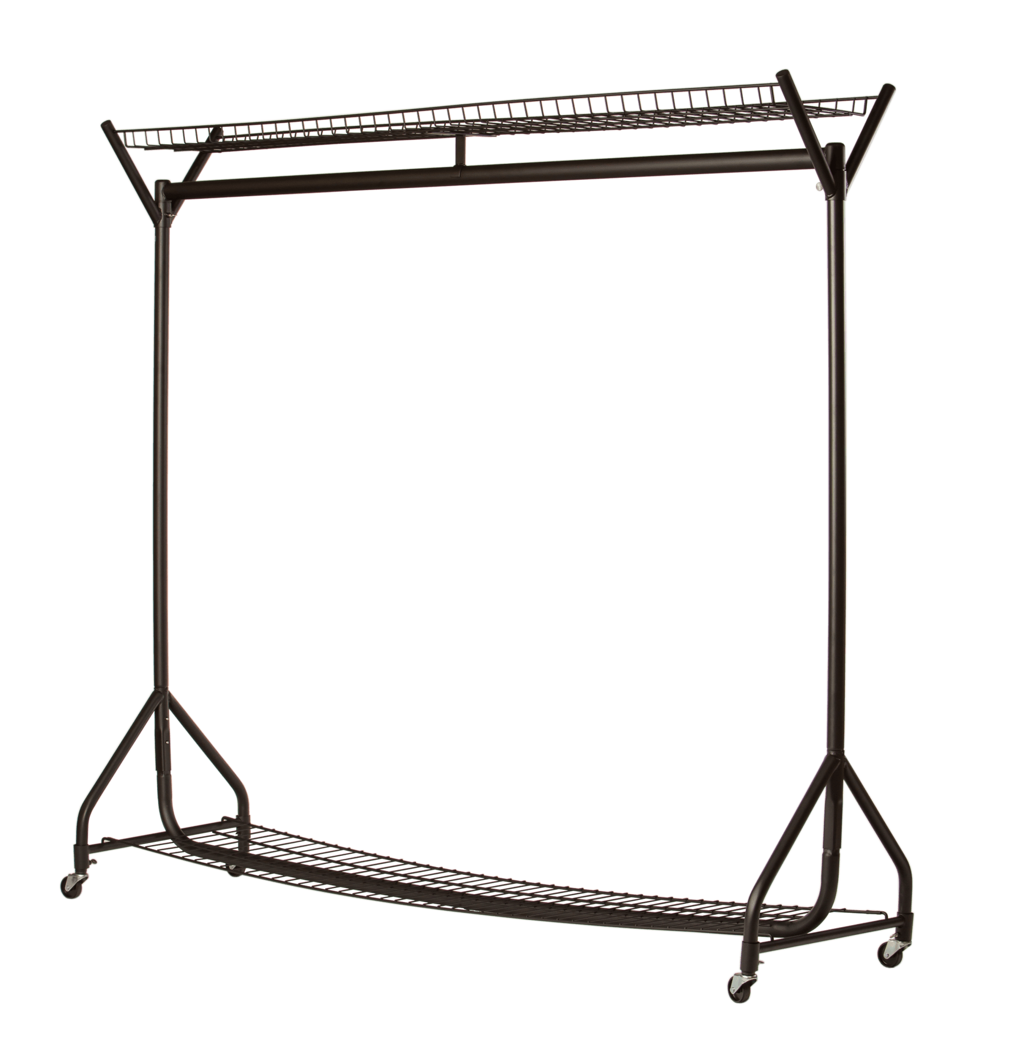 6' Bottom Shelf Black