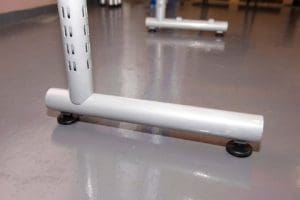 Round Twin Slot 'L' Leg