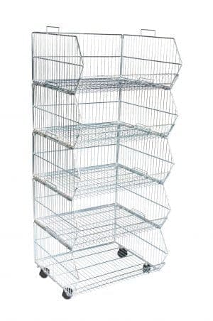 Wire Basket Stack Set 600mm
