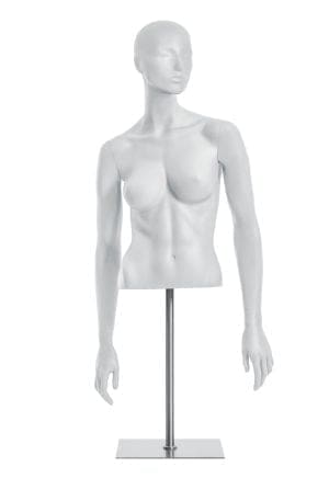 102344 Semira 1/2 Torso - White