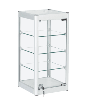 Silver Countertop Showcase Portrait