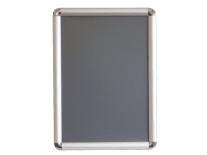 Silver A3 Snap Frame with Rounded Corners