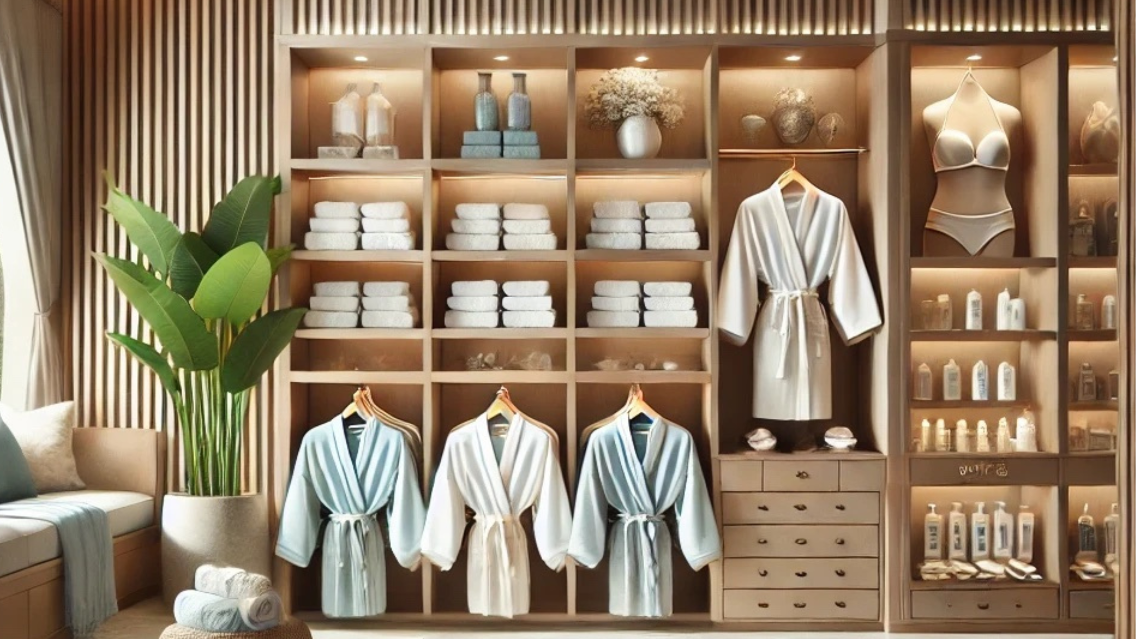 Retail Display Ideas for Hotel Spas and Wellness Centres