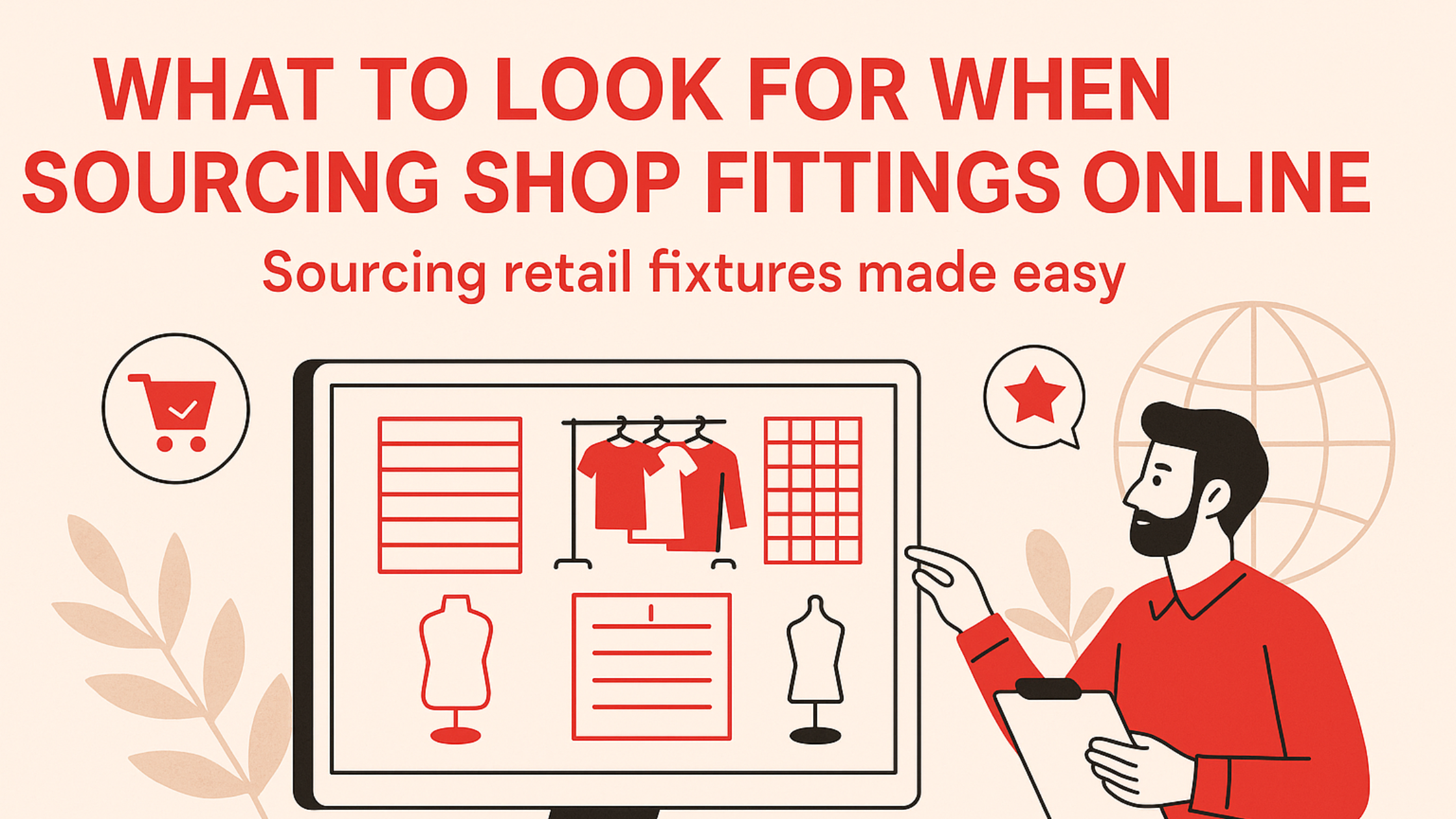 What to Look for When Sourcing Shop Fittings Online