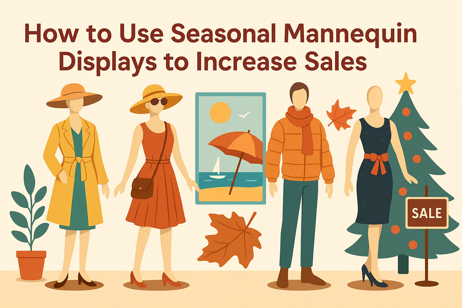 How to Use Seasonal Mannequin Displays to Increase Sales