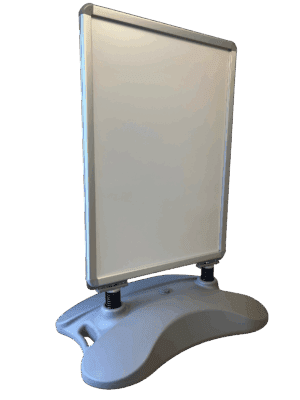 A1 Water Base Pavement Sign